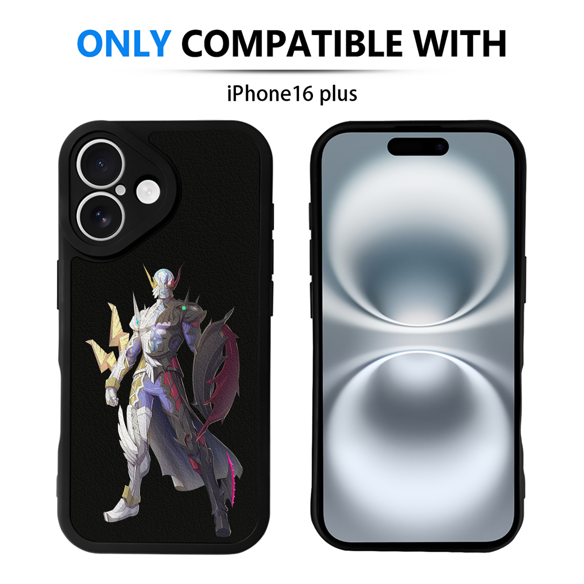 （画像用） ウルトラマン Ultraman 【iPhone 16シリーズ対応】シリコンスマホケース（レザー調） 材質：シリコン